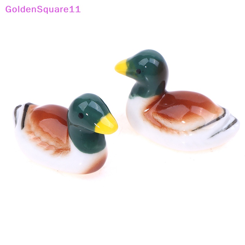1 Đồ trang trí Vịt Mandarin Bằng Gốm Trang Trí