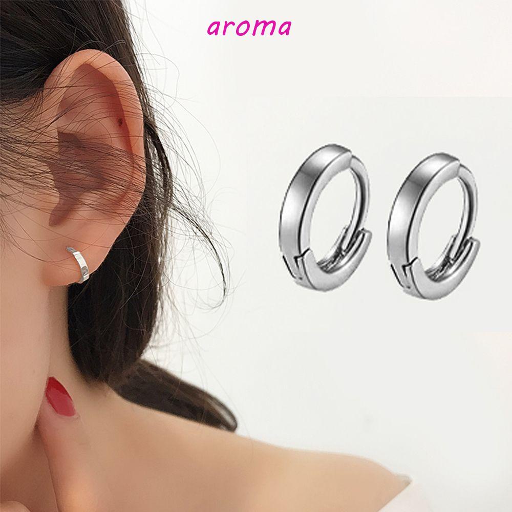 Bông Tai Thời Trang Kiểu Dáng Độc Đáo|Màu Sắc Bông Tai Hình Tròn Nhiều Màu Phong Cách Hiphop