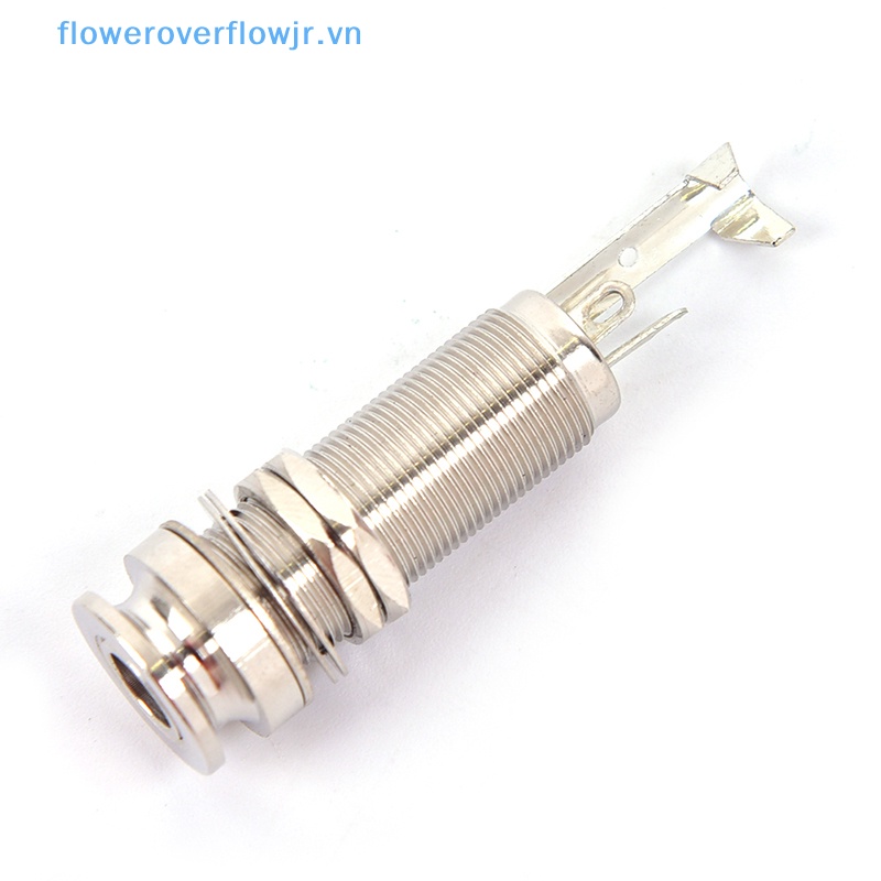 1 Jack Cắm Đơn Đầu Vào / Đầu Ra Bằng Đồng Thau Cho Đàn Guitar Điện