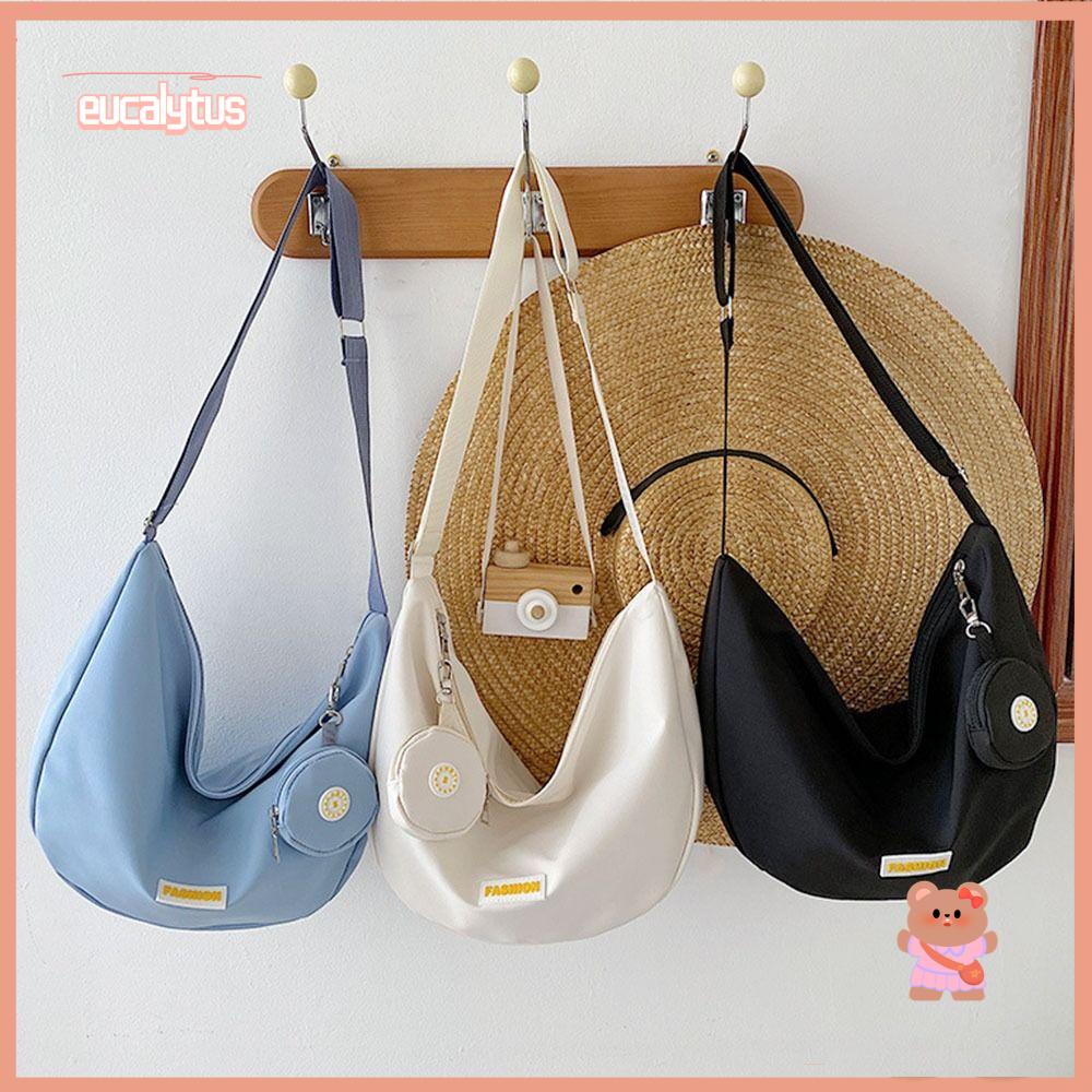 Túi Đeo Chéo Vai Màu Trơn Dành Cho Nữ