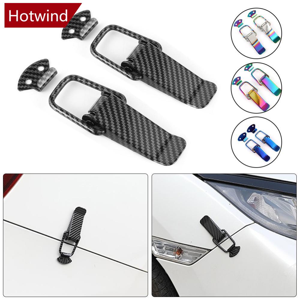 Bộ 2 Kẹp Khóa Xe Hơi Bằng Sợi Carbon Tháo Gỡ Nhanh Tiện Dụng J1O3