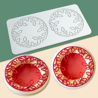 Khuôn Silicone Tạo Hình Chiếc Lá Trang Trí Bánh