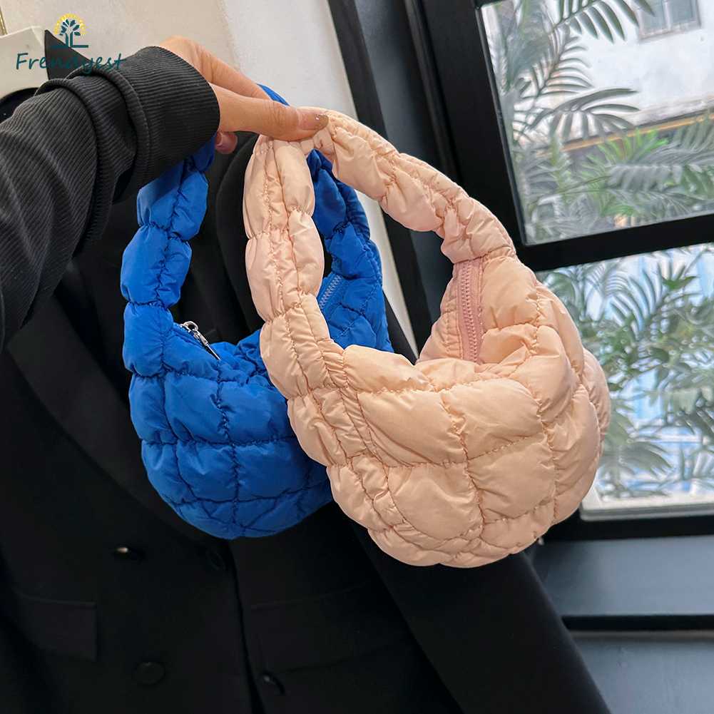 Túi Xách Tote Hình Đám Mây Xếp Ly Siêu Nhẹ Thời Trang Cho Nữ