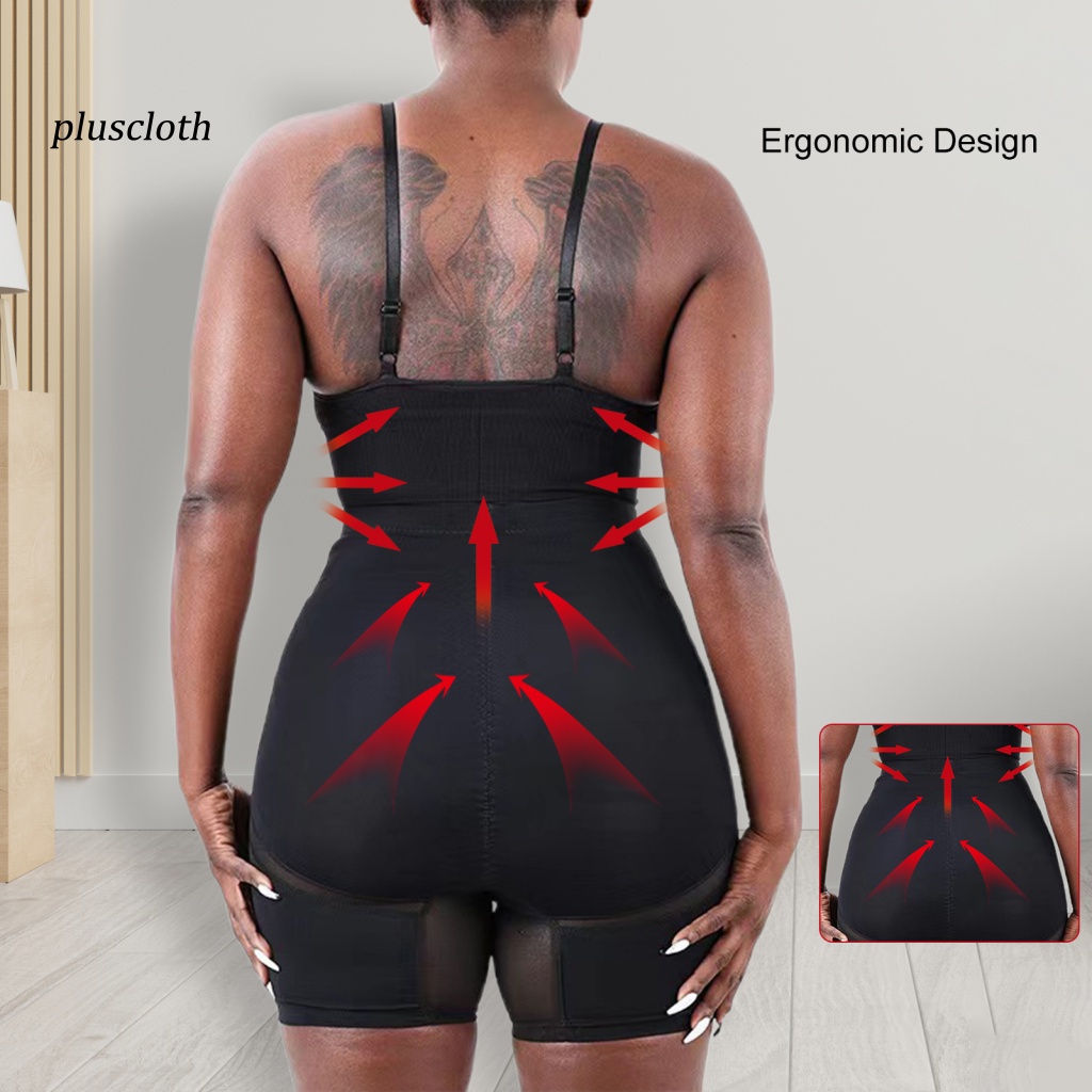 < Plusclothing > Quần Lót Spandex Lưng Cao Định Hình Eo Thon Gọn Gợi Cảm Thoải Mái Thoáng Khí Cho Nữ