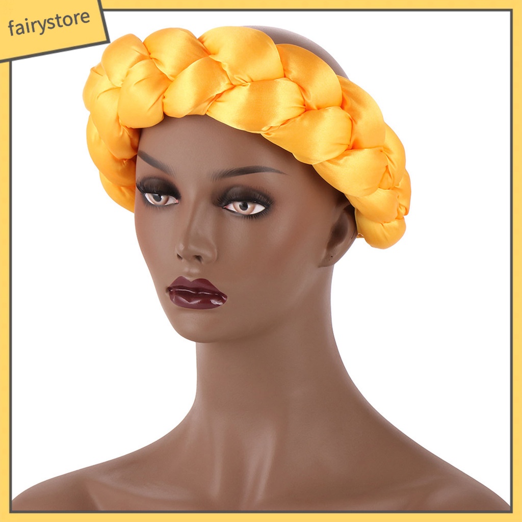 Băng Đô Cài Tóc Dày Dặn Màu Trơn Dùng Rửa Mặt Cho Nữ