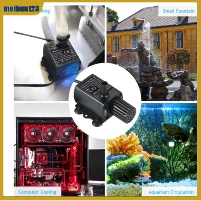 Máy Bơm Chìm Mini 12v Cho Bể Cá