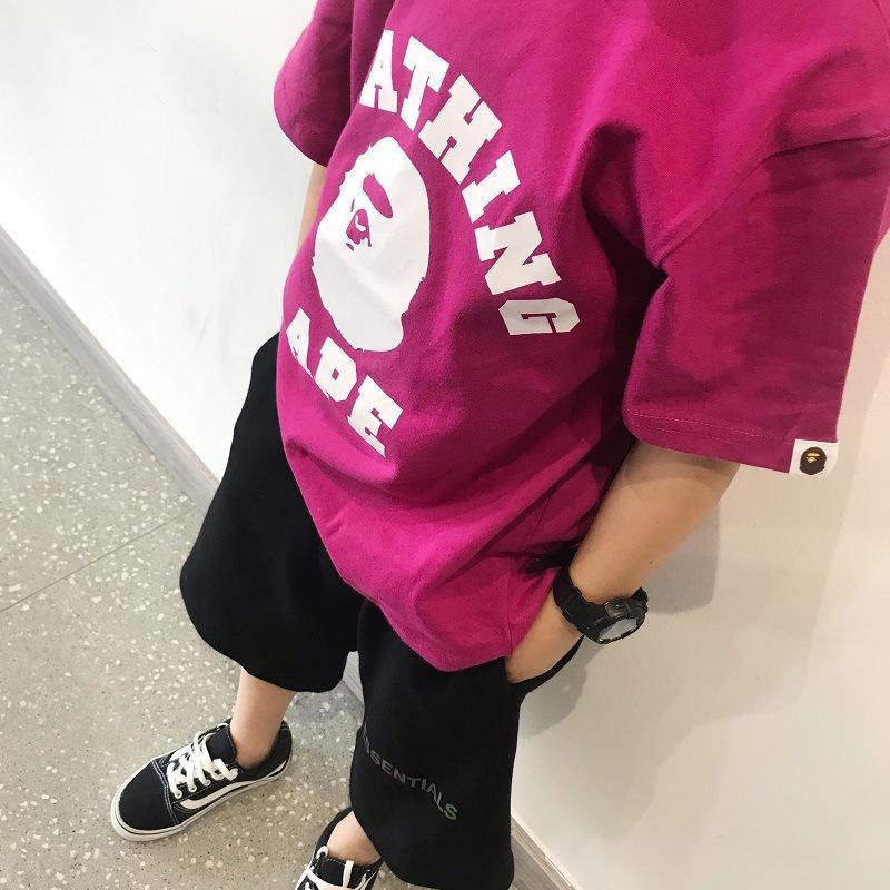 Áo Thun Mùa Hè 2023 Tay Cộc Dáng Rộng In Họa Tiết Hoạt Hình Phong Cách Nhật Bản Hợp Thời Trang Cho Nam