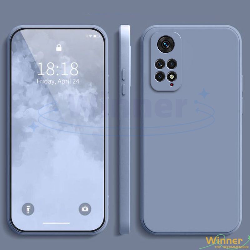 Ốp Lưng Redmi Note 12 Pro 4g Note 12s Note 12 Turbo Note 12 Note 11s note 11 note 11 pro note 12 pro 5g Ốp Điện Thoại Silicon Màu Macaron Cho