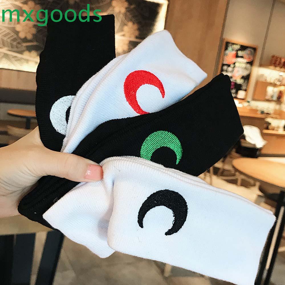 Băng Đô Cài Tóc Co Giãn Thấm Hút Mồ Hôi Hình Mặt Trăng