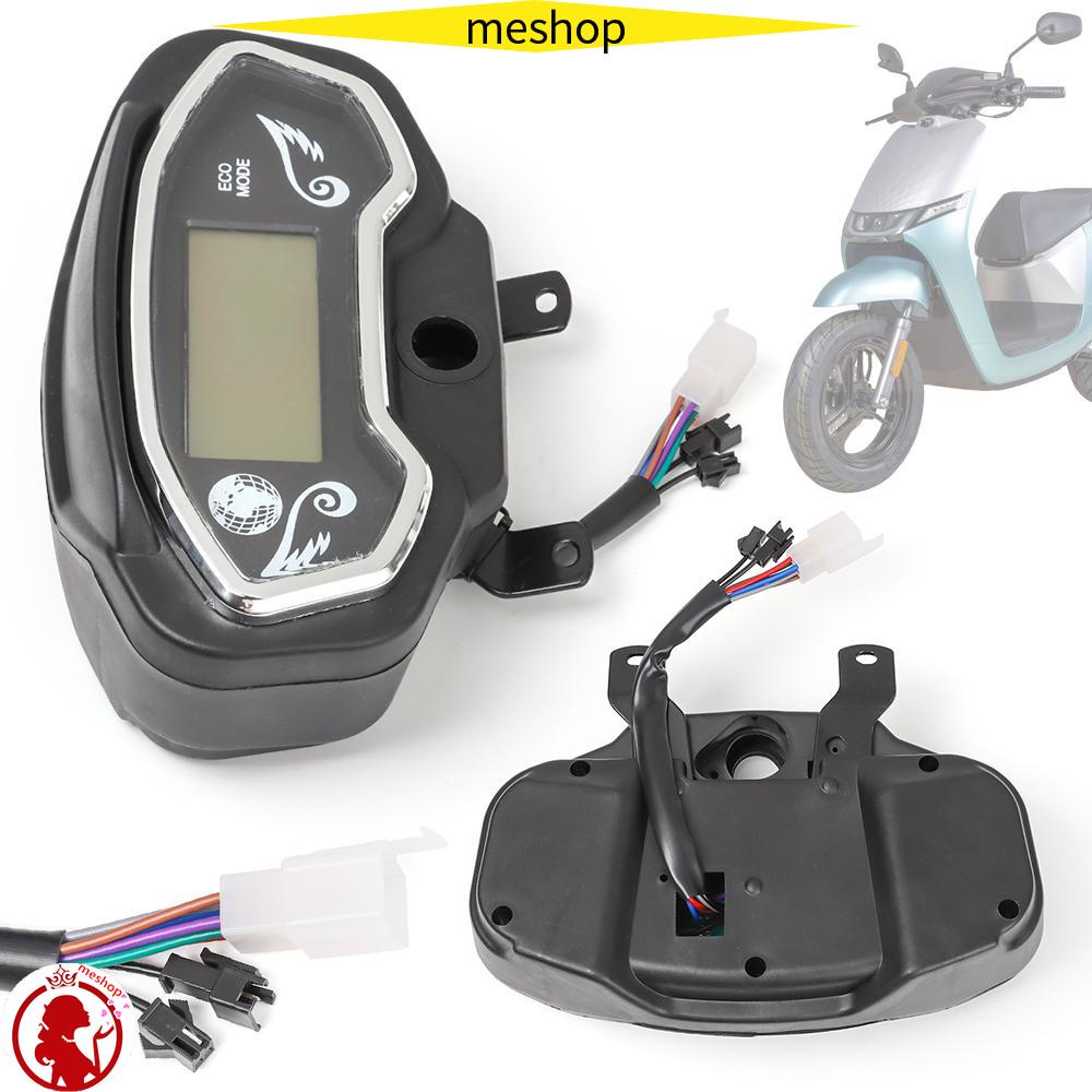Đồng Hồ Đo Tốc Độ Màn Hình LCD Đa Chức Năng Cho Xe Scooter