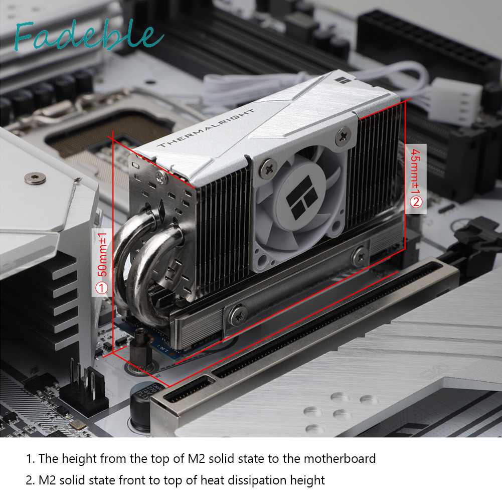 Quạt Tản Nhiệt 4 Chân 3010 4pin PWM Cho M.2 2280