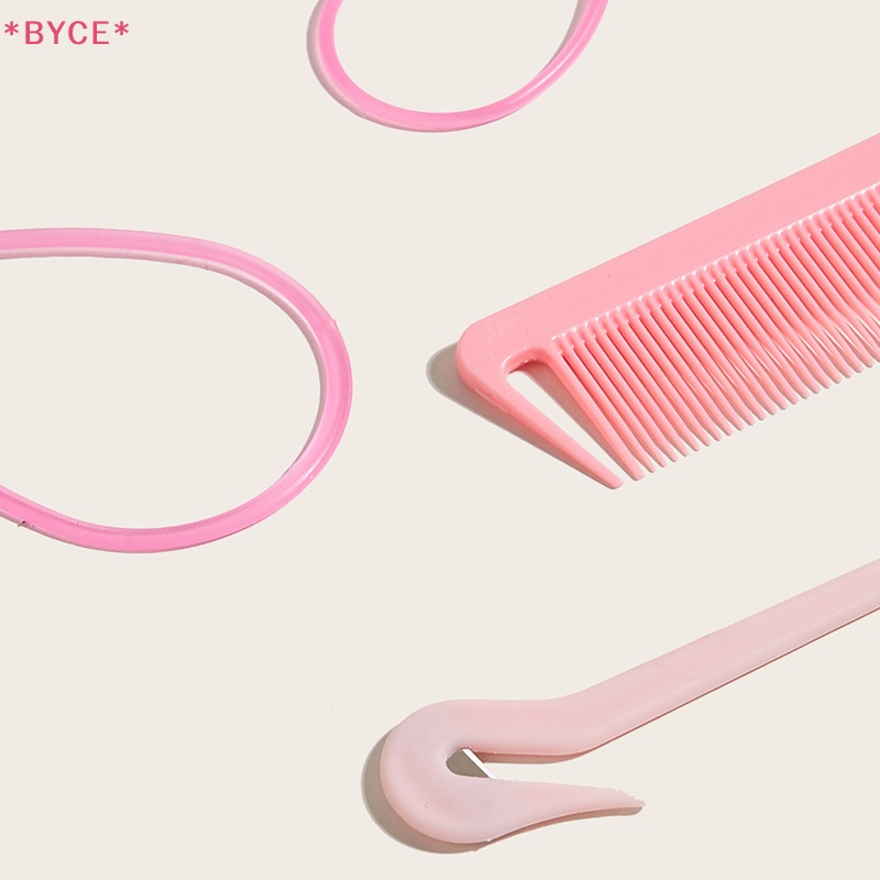 Bộ 4 Lược Tạo Kiểu Tóc Tết Bím Co Giãn Phong Cách Pháp