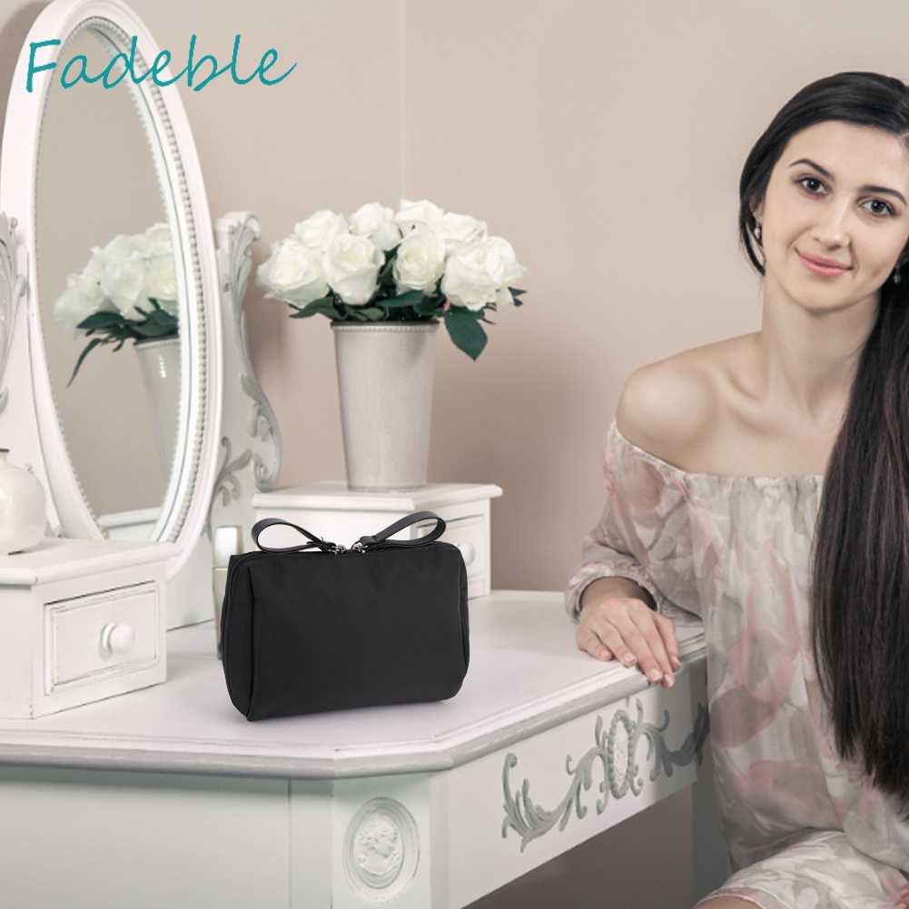 Túi Đựng Mỹ Phẩm / Đồ Vệ Sinh Cá Nhân Bằng Nylon Sức Chứa Lớn Tiện Dụng Cho