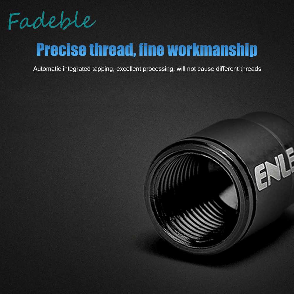 Bộ 2 Ốp Van Bánh Xe Đạp Bằng Hợp Kim Nhôm Cao Cấp