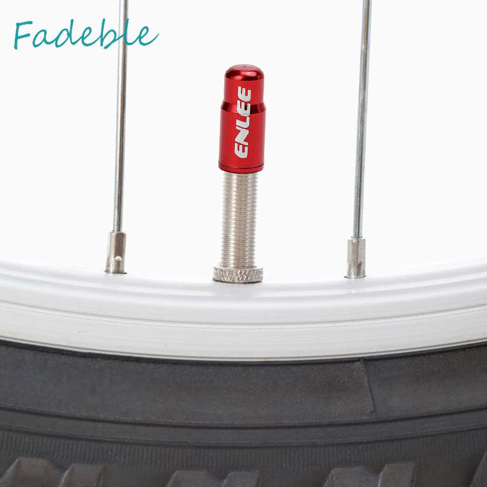 Bộ 2 Ốp Van Bánh Xe Đạp Bằng Hợp Kim Nhôm Cao Cấp