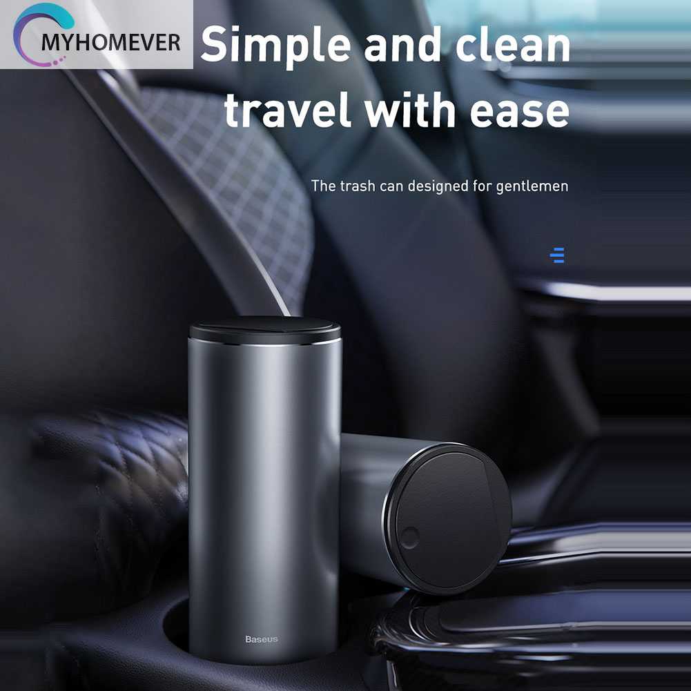 BASEUS Thùng Rác Cỡ Lớn 500ml Tiện Dụng Dành Cho Xe Hơi