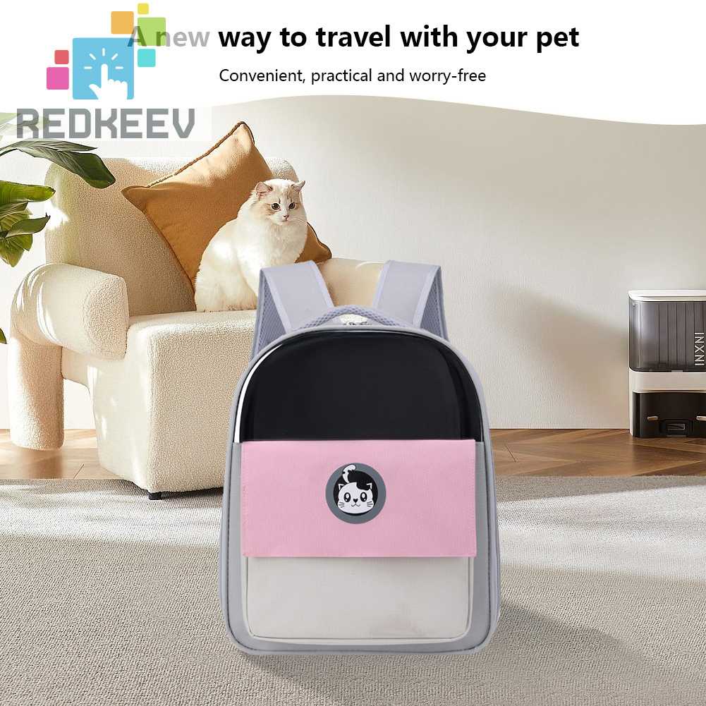 Balo Du Lịch Thoáng Khí Chống Văng Nước Dành Cho Chó Mèo