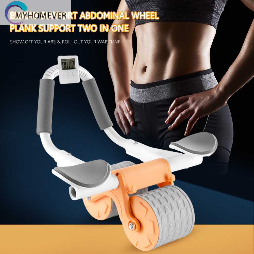 Con Lăn Tập Bụng Có Đệm Đầu Gối An Toàn Không Ồn Màu Sắc Ngẫu Nhiên