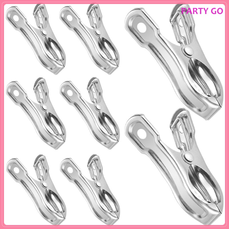 20 Kẹp Phơi Quần Áo Bằng Thép Không Gỉ