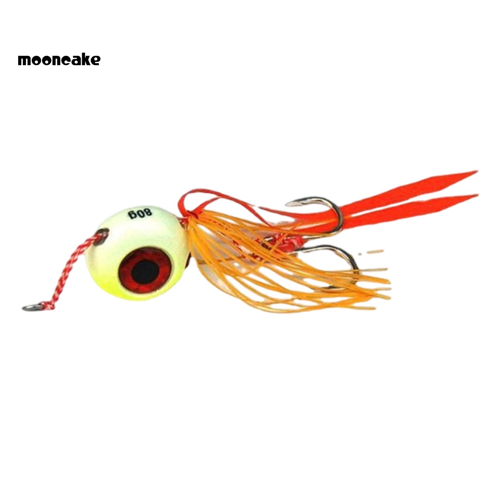 < Mooncake > Mồi Câu Cá Giả Đầu To Màu Sắc Tươi Sáng Chống Mồ Hôi
