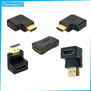 Đầu nối dài và chuyển góc cáp hdmi ra hdmi, đầu chuyển vuông góc chữ l 90 độ