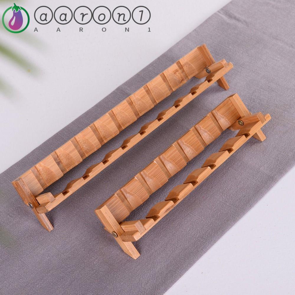 Giá Đỡ Tách Trà AARON1 Bằng Tre Phong Cách Retro Nhỏ Gọn Tiện Dụng