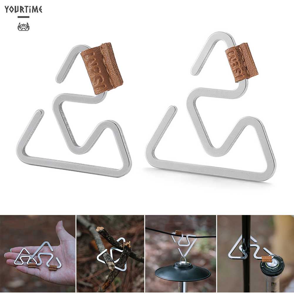 Móc Treo Đèn Cắm Trại Hình Chữ S Tiện Lợi