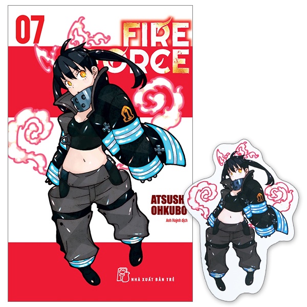 Sách Fire Force - Tập 7 - Tặng Kèm Bookmark Giấy Hình Nhân Vật