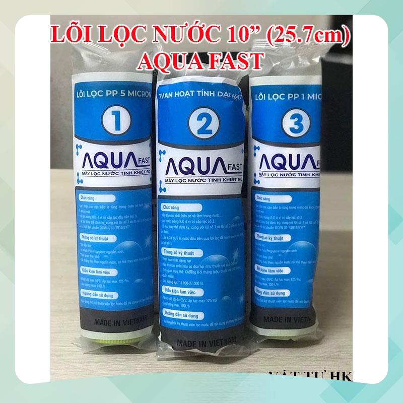 Lõi lọc nước thô số 1 2 3 AQUA FAST thay máy lọc nước gia đình kangaroo Sanaky sunhouse Karofi Aqua Xịn