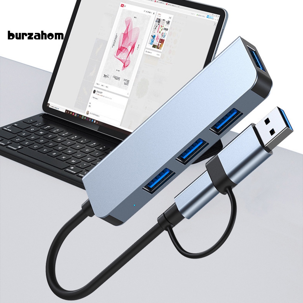 Bộ Chia Cổng USB 5 Trong 1 Đa Năng Cho Notebook