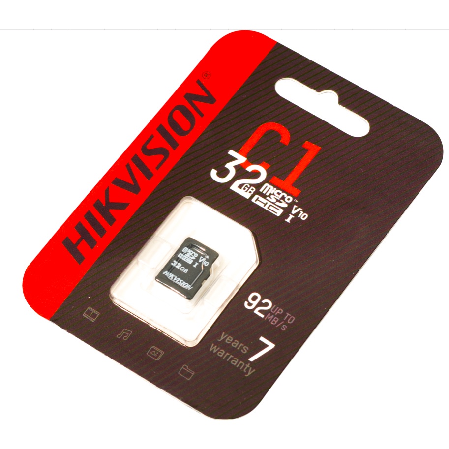 - Thẻ Nhớ HIKVISION MicroSDHC 32GB/64GB/128GB Kèm Adapter 92MB/S -BH 60 Tháng 1 đổi 1 -Chính Hãng