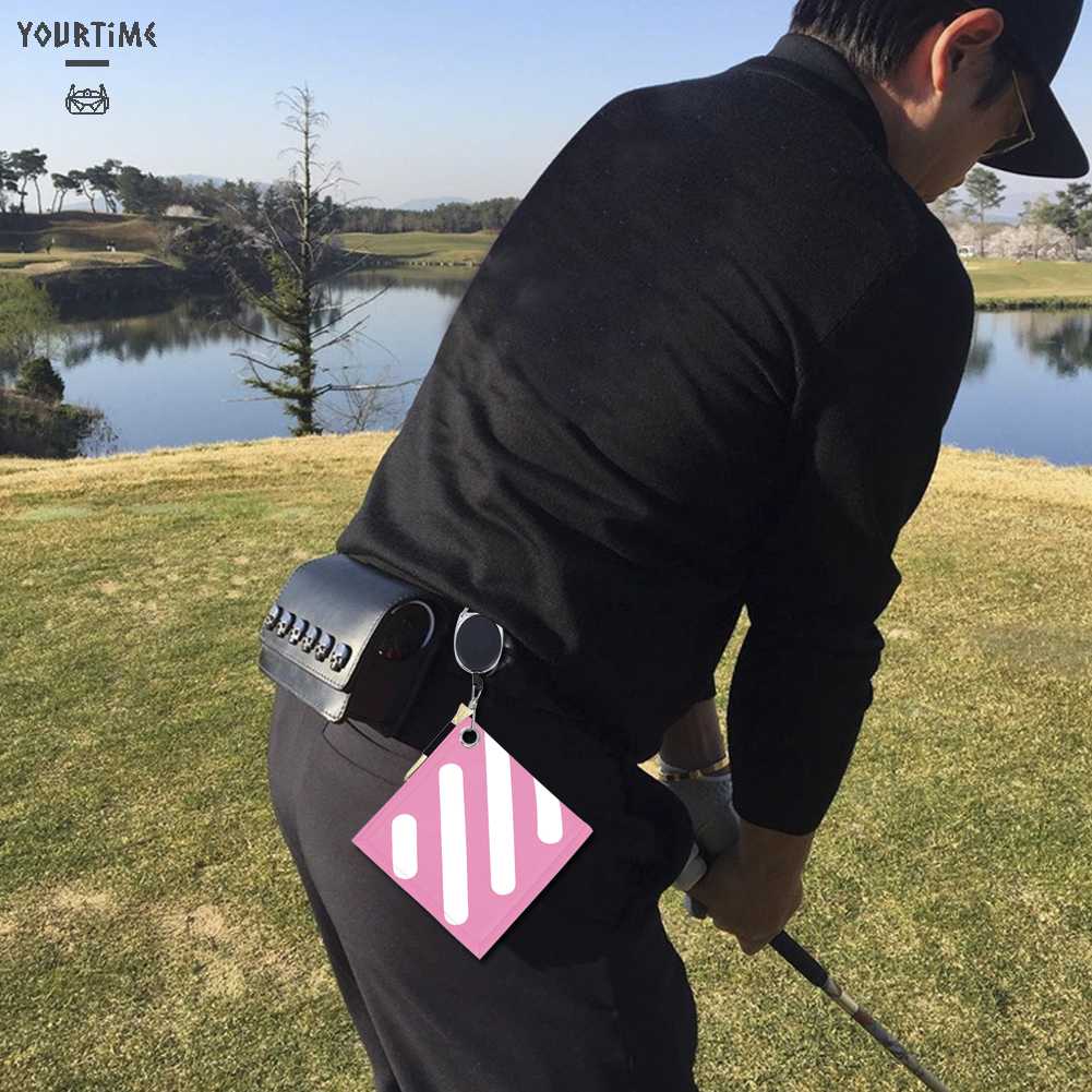 Túi Vệ Sinh Gậy Đánh Golf Hai Mặt Có Khóa Treo Tiện Dụng