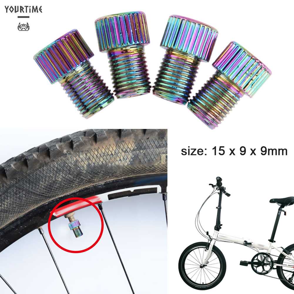 Set 4 Đầu Nối Van Bánh Xe Đạp