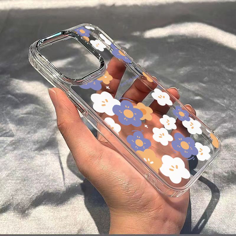 ✅Ốp Điện Thoại Mềm Chống Sốc Họa Tiết Hoa Nhỏ Cho Iphone plusmax8iPhone12 7 xs11 / 14pro 13 7MFO