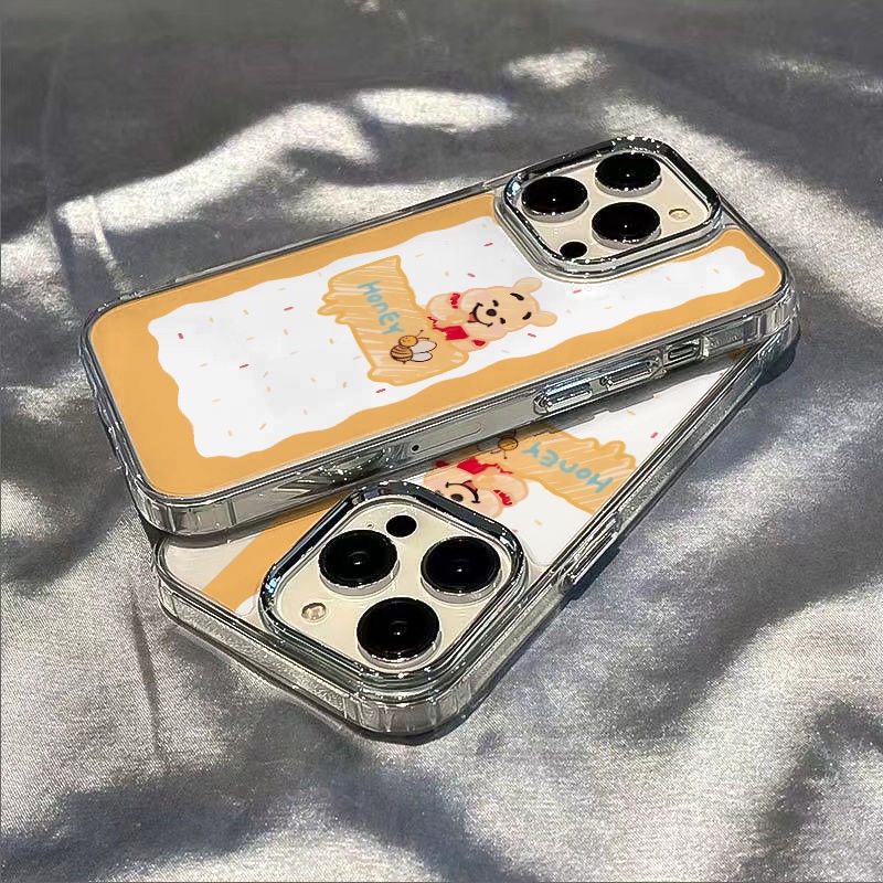✅Ốp Điện Thoại Mềm Chống Sốc Hình Gấu Pooh Cho Iphone 13 / max 14proxsplus 11 7 Iphone12In 8 7KPL