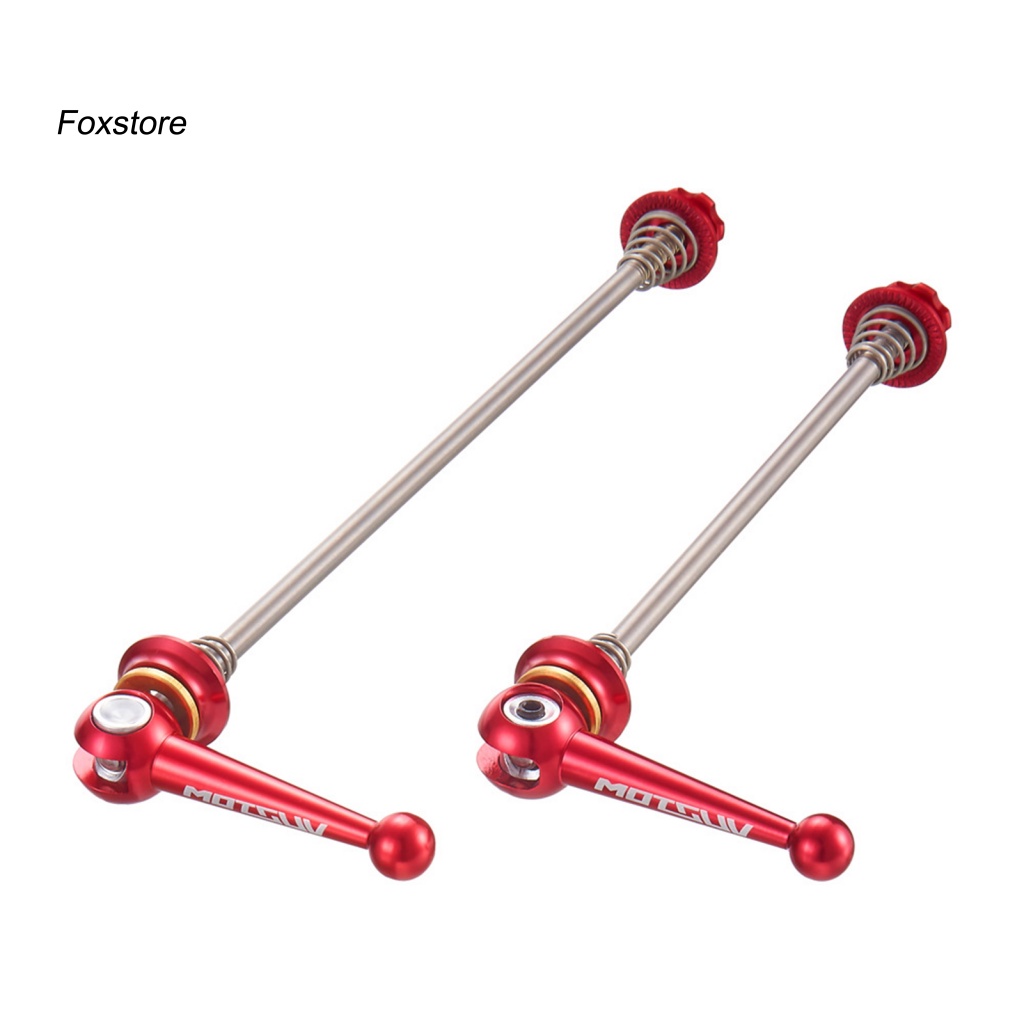 Bộ 2 Thanh Trục Xe Đạp Tháo Lắp Nhanh Bằng Hợp Kim Titan