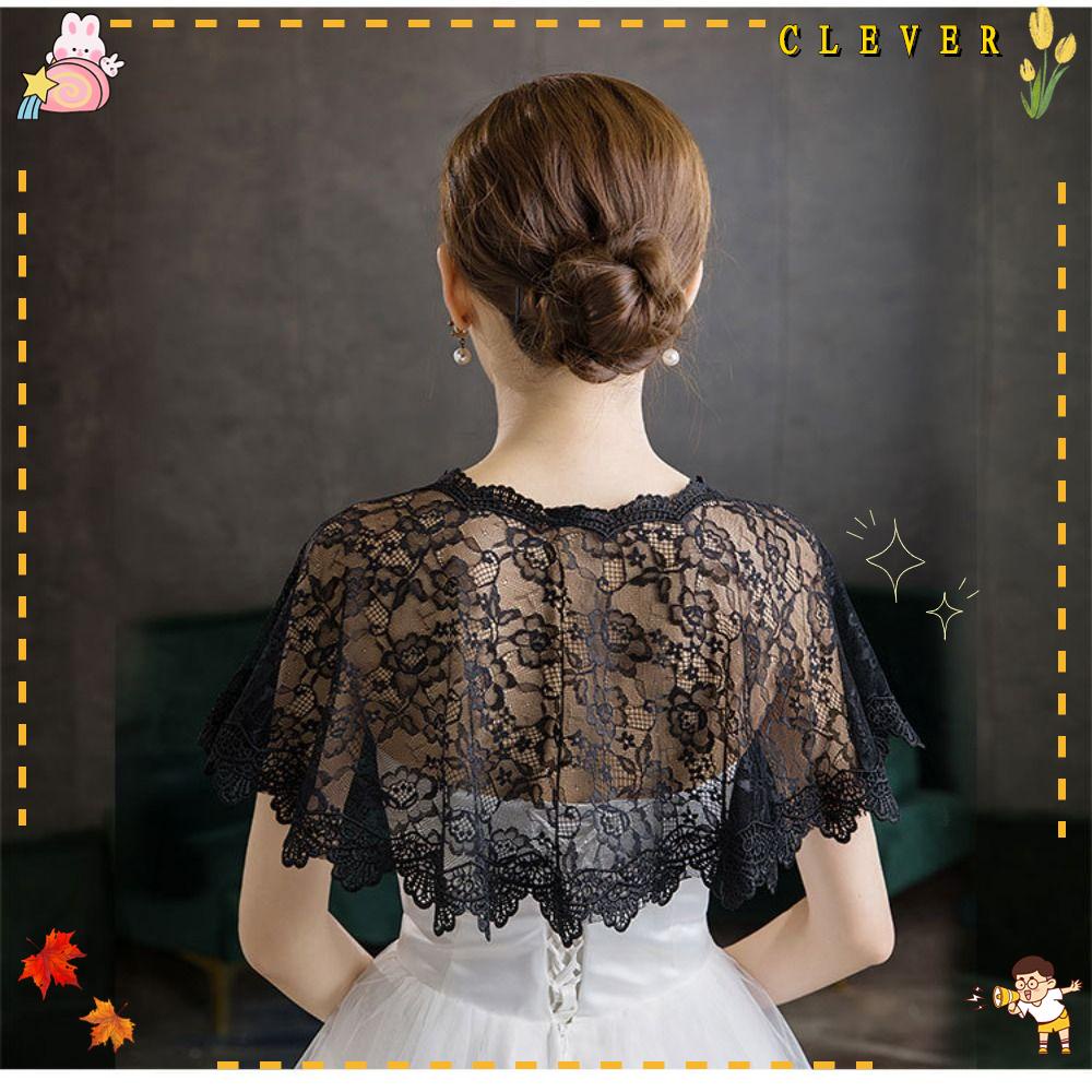 Khăn Choàng Vải Tuyn Mềm Mại Thời Trang Cho Cô Dâu