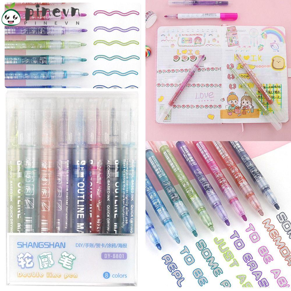 Bộ Bút Lông Viết Chìa Khóa Màu Sắc Kẹo Ngọt Dành Cho Trẻ Em