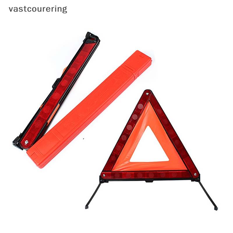 Miếng Dán Phản Quang Hình Tam Giác Màu Đỏ Cảnh Báo An Toàn Khẩn Cấp Cho Xe Hơi