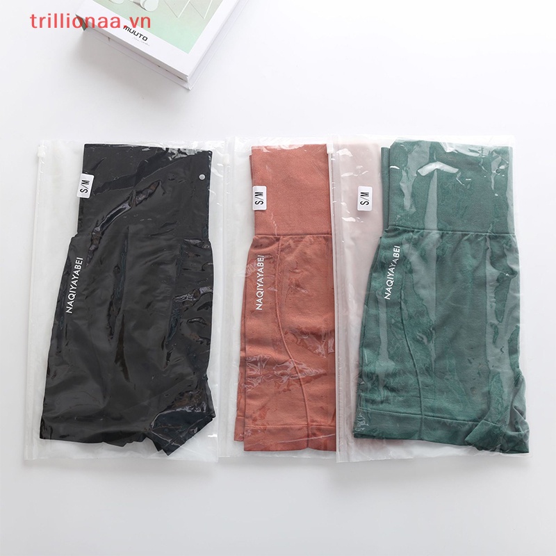 Quần ngắn đi xe đạp Lưng Cao Định Hình Bụng Không Đường May