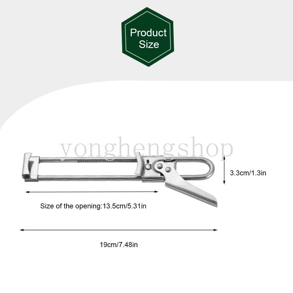 Dụng Cụ Mở Nắp Chai Đa Năng Bằng Thép Không Gỉ