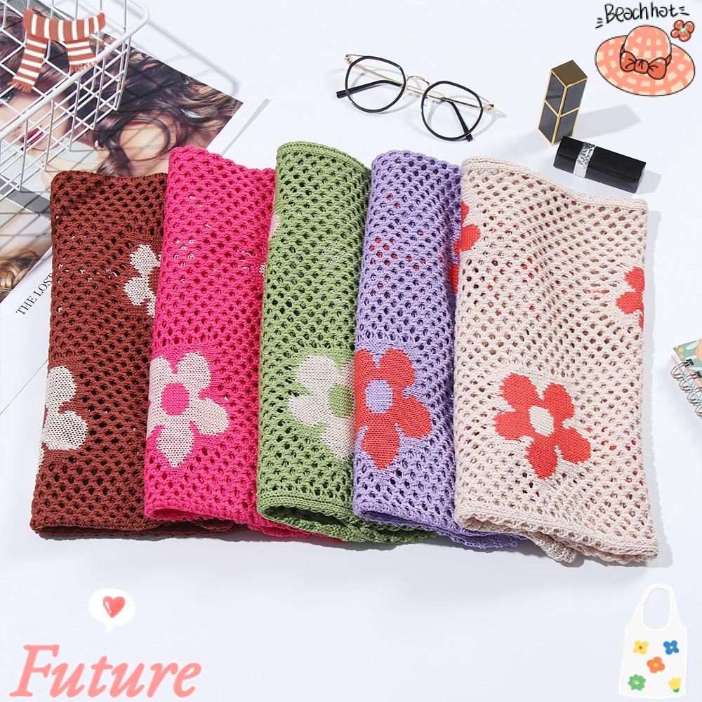 Túi Tote Đeo Vai / Xách Tay Đan Len Sức Chứa Lớn Thời Trang Cho Nữ