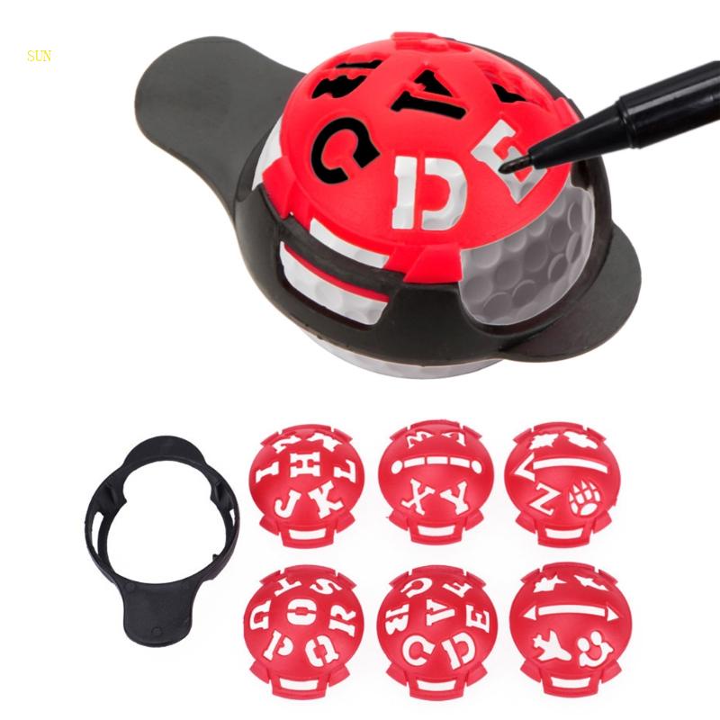 Bộ 7 Phụ Kiện Đánh Dấu Đường Viền Gậy Đánh Golf Chuyên Dụng