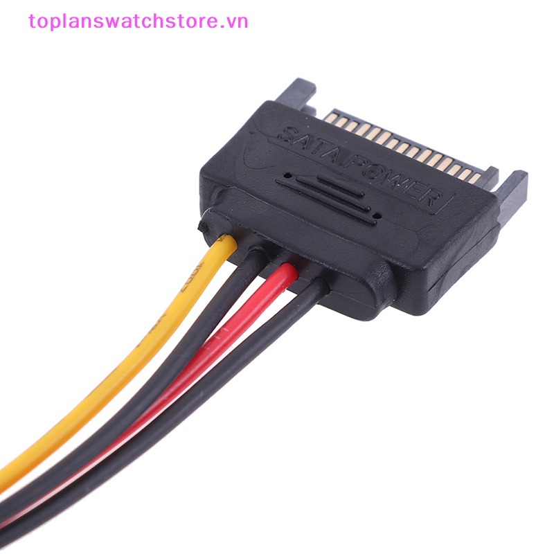 Cáp Nguồn SATA 15 Pin Sang Molex IDE 4 Pin Chuyên Dụng Cho toplanswatchstore SATA