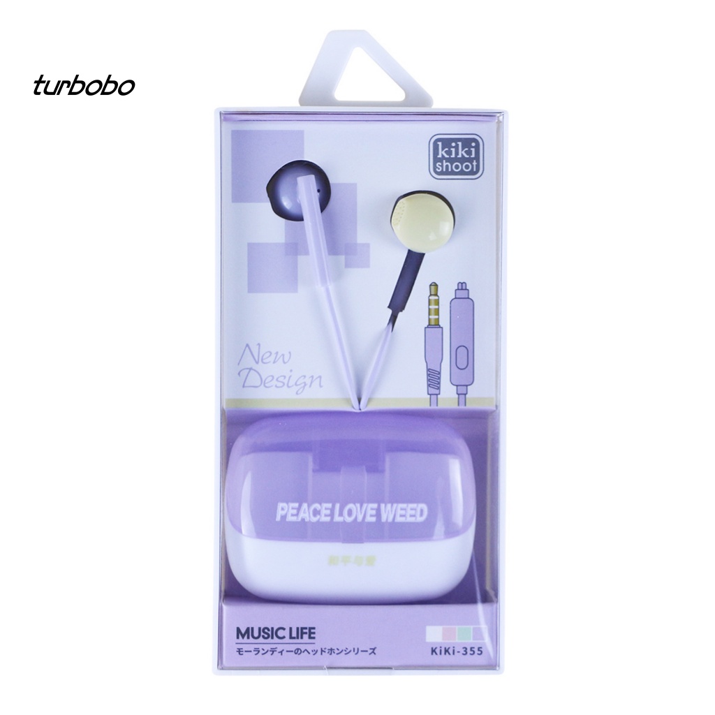 Tai Nghe Nhét Tai Có Dây HD Và Micro Âm Thanh Nổi 3.5mm Kiểu Hoạt Hình Dễ Thương Cho Bé