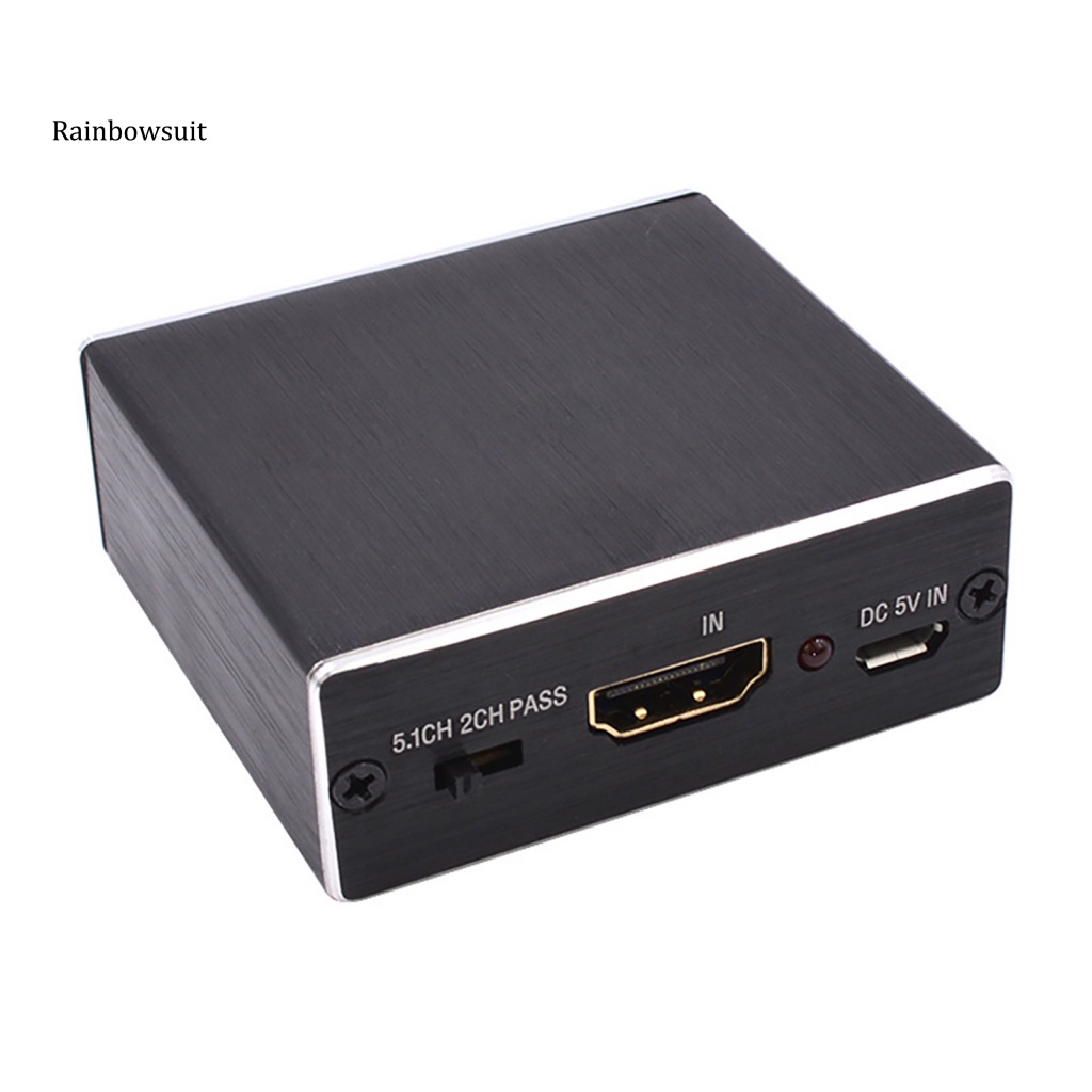 Bộ Chuyển Đổi Âm Thanh HDMI Sang SPDIF + R / L 5.1 Quang Học 4K 2K