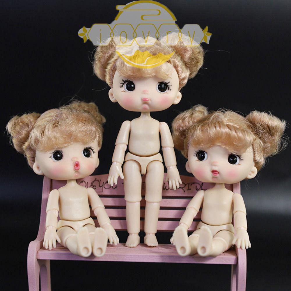 Búp Bê Cơ Thể Cô Gái Biểu Cảm Khuôn Mặt 3D OB11 Chất Lượng Cao Có Khớp Cử Động