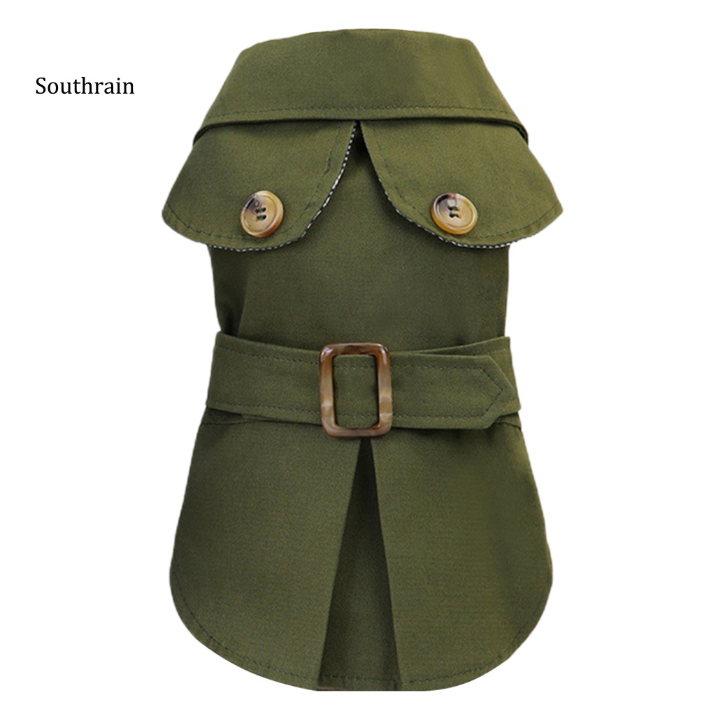 Áo Khoác Cổ Bẻ Bằng Polyester Phong Cách Anh Quốc Thời Tiết Lạnh Cho Cún Cưng