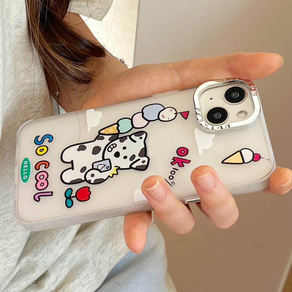 Ốp Điện Thoại TPU Mềm Chống Sốc Họa Tiết Hoạt Hình Cho IPhone 11 14 13 12 Pro Max XS XR 7 8 Plus