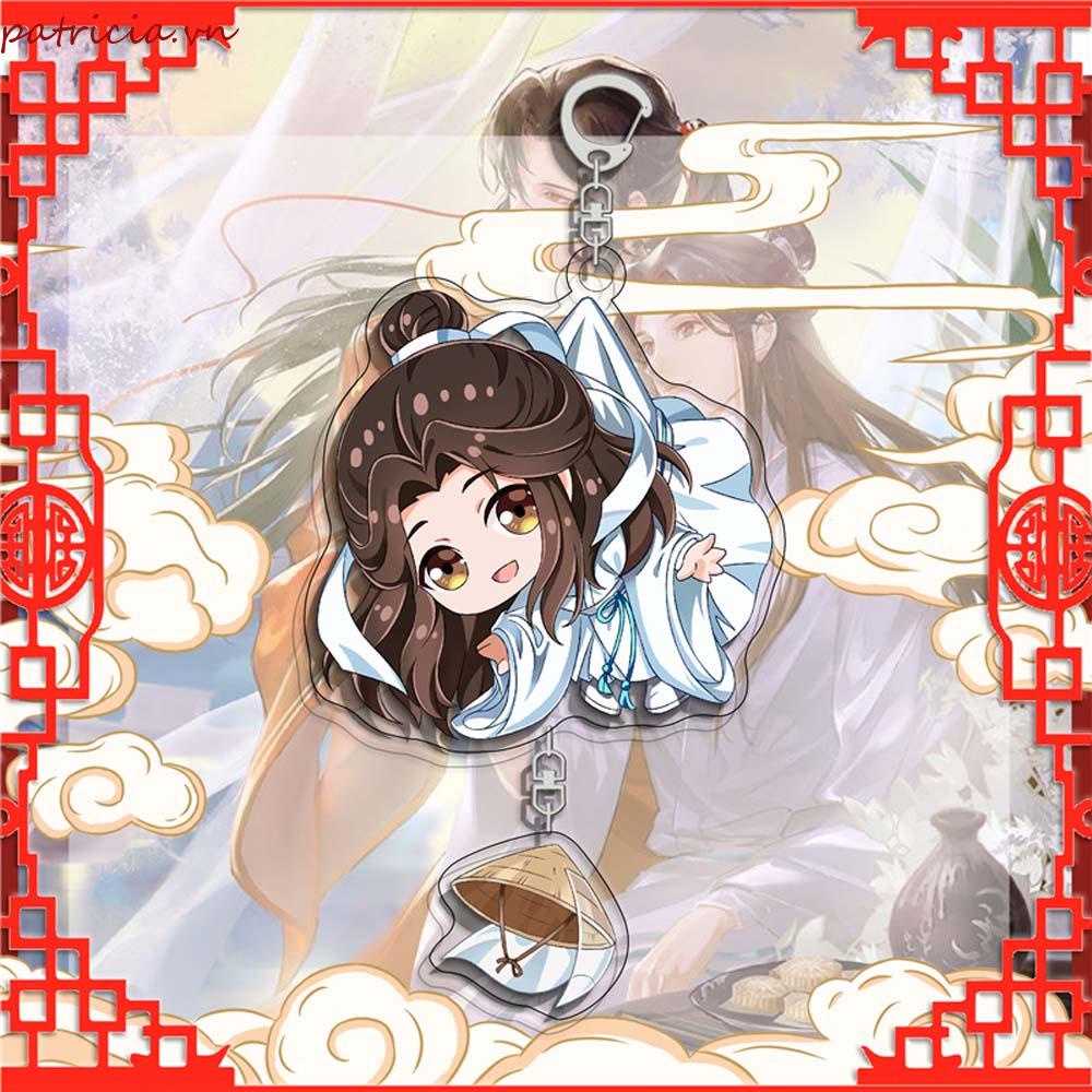 Móc Chìa Khóa Bằng Acrylic In Họa Tiết Hoạt Hình PATRICIA Tian Guan Ci Fu Xie Lian Cho Xe Hơi